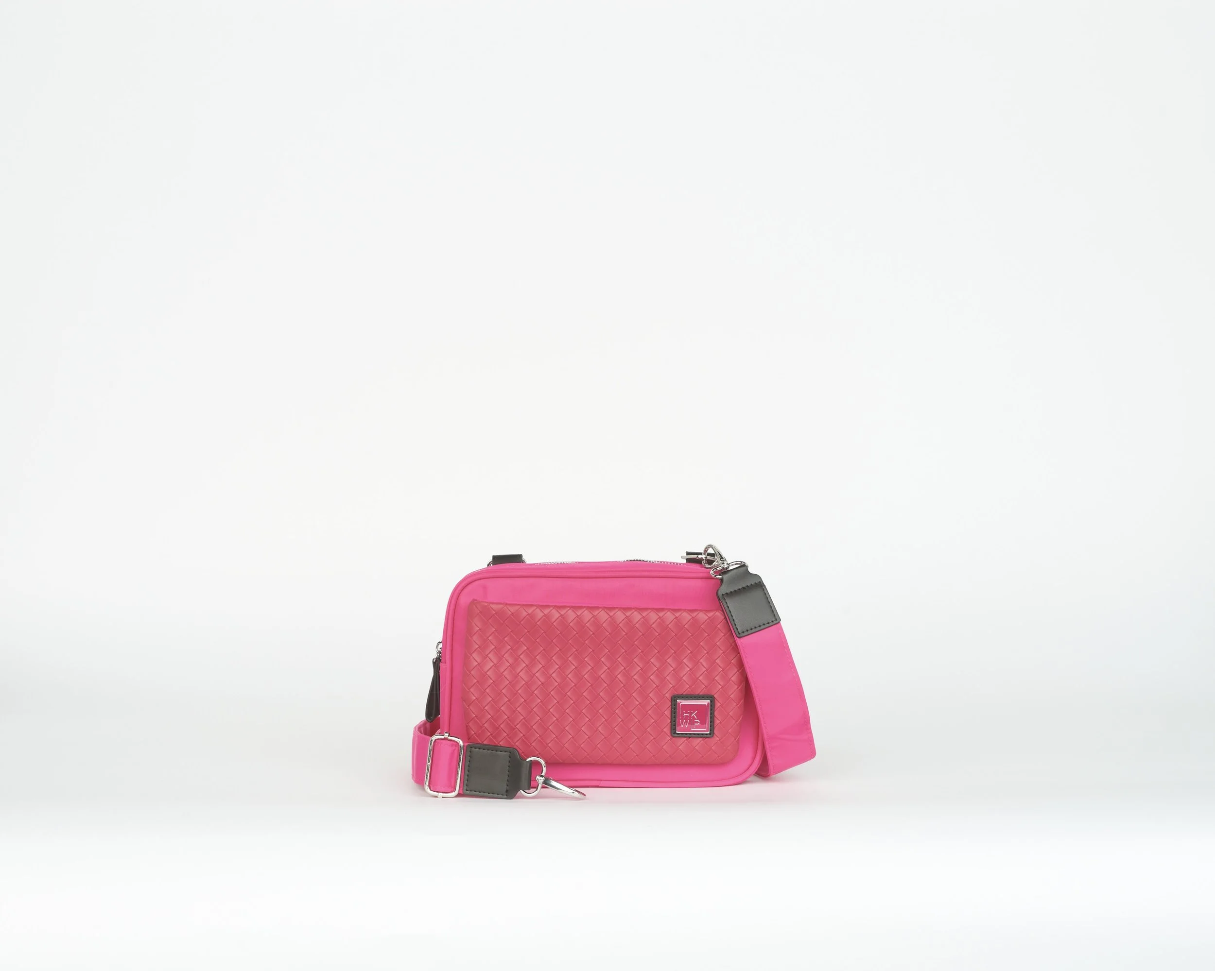 THE QUILTED WRISTLET CROSSBODY - AQUAMARINE — IHKWIP